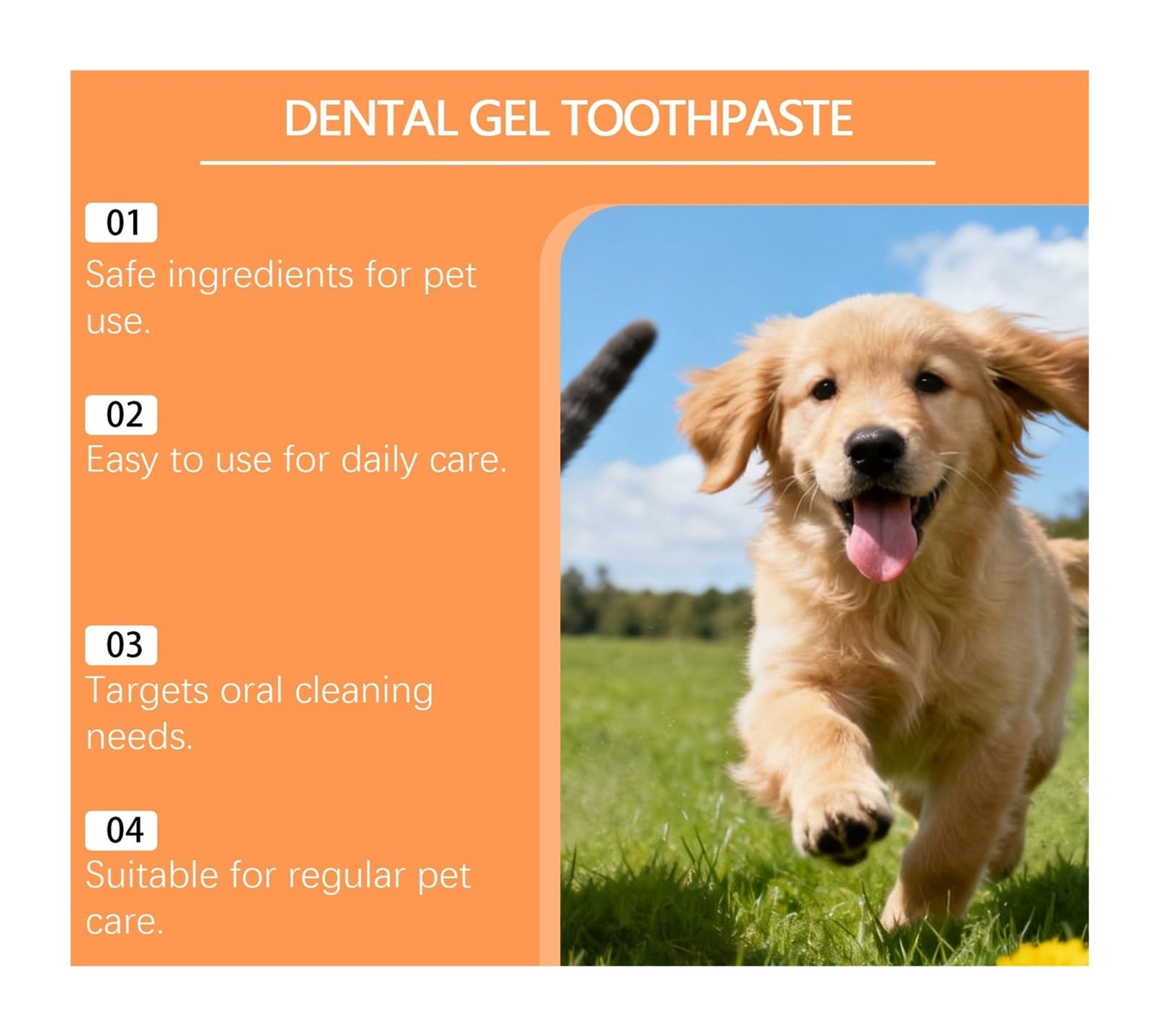 ¡Imprescindible! Pasta de dientes for mascotas de 75 g for una limpieza dental profunda y un cuidado suave(4pcs)