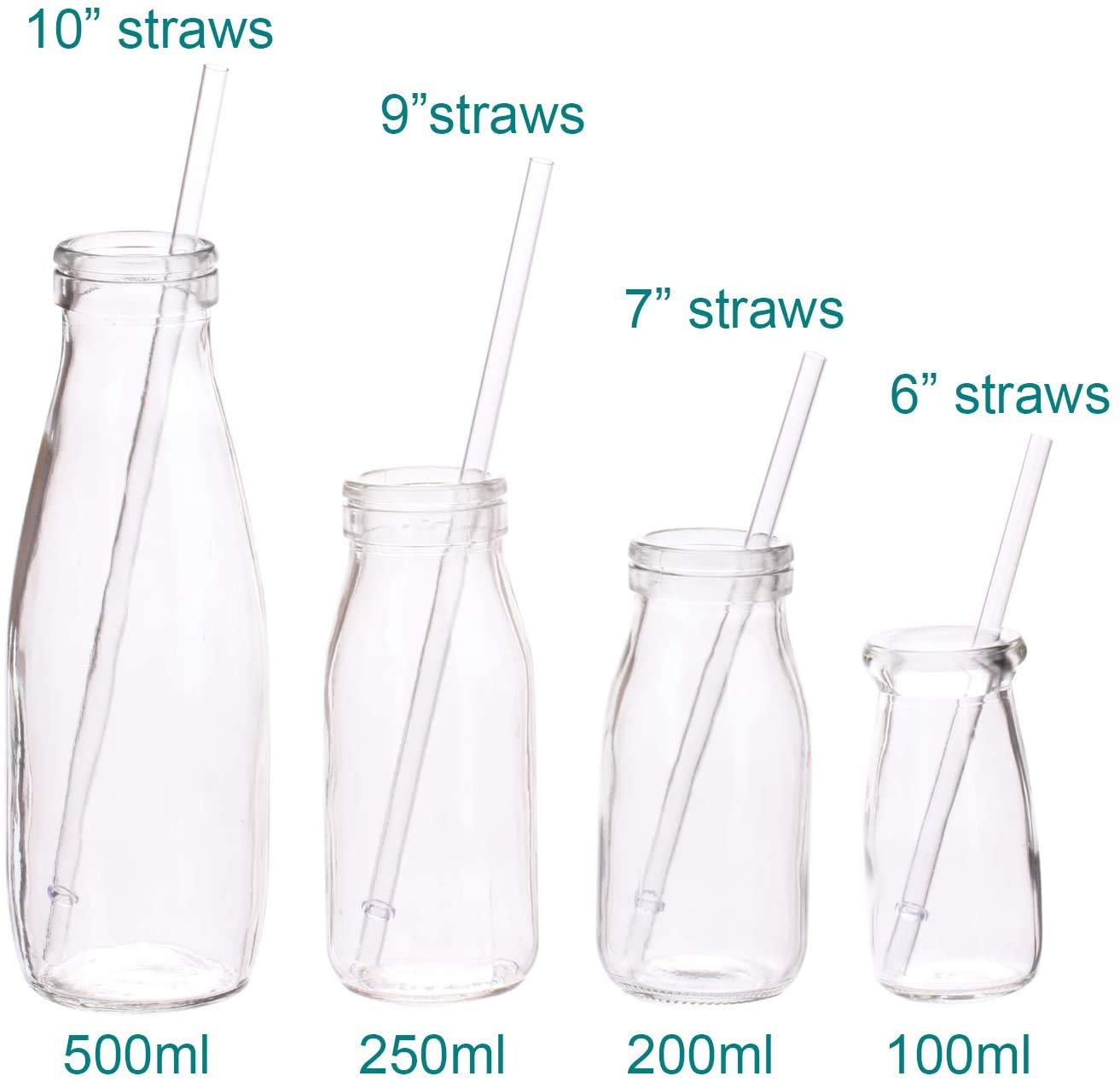 Dakoufish Disposable Drinking Straws