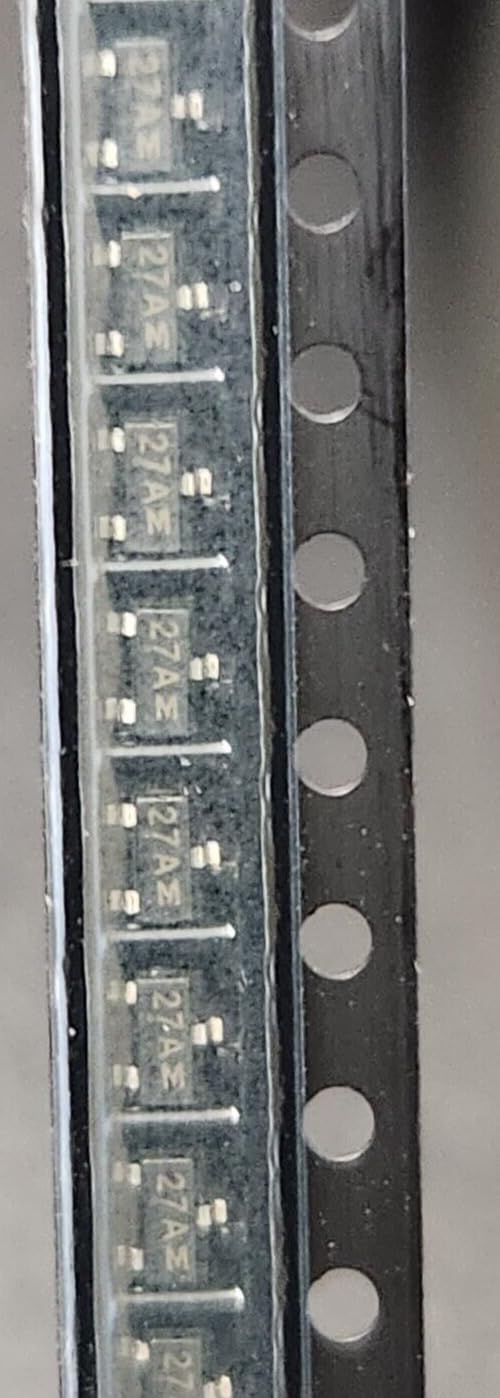 (20 PCS) MMBZ27VDLT1G ON TVS DIODE 22VWM 40VC SOT23-3