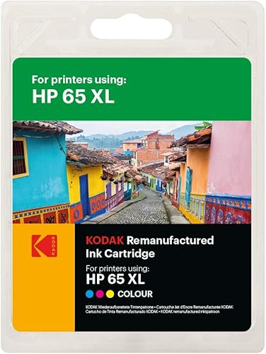 KODAK Cartucho de Tinta HP 65XL Tricolor (55032)