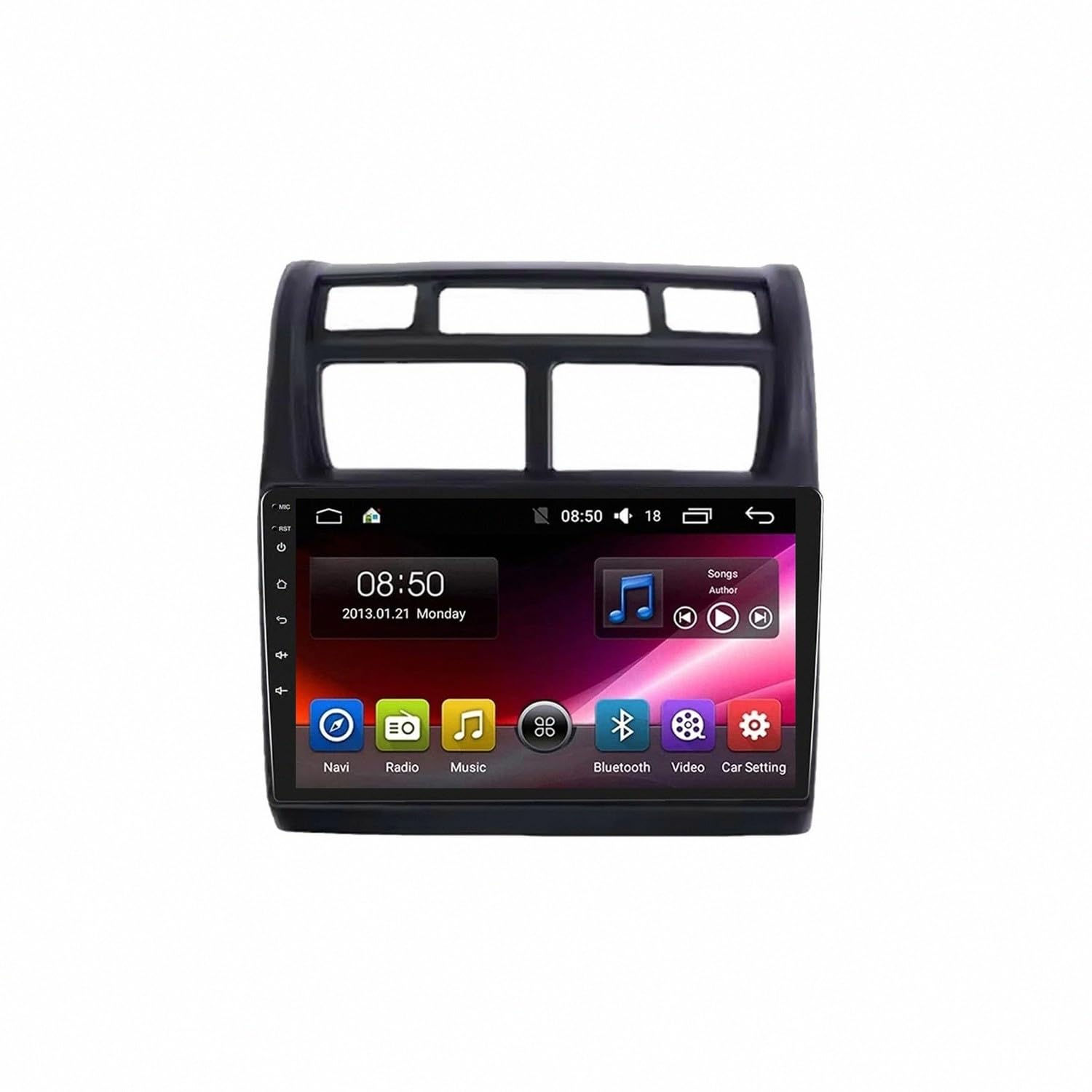 Radio coche Hyundai Accent 3 2006-2011 con Android Auto pantalla táctil y Mirrorlink 8