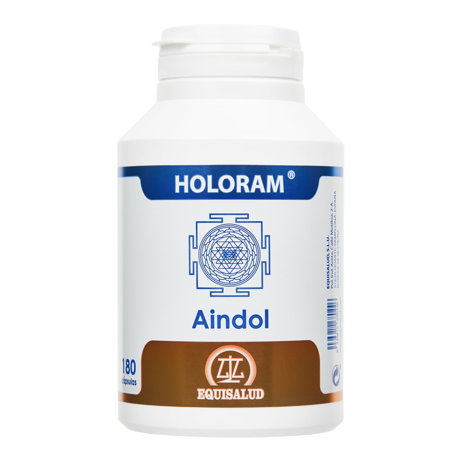Holoram Aindol Equisalud 180 Cápsulas | Bienestar Articular y Confort Corporal | Cúrcuma, PEA, NAC, Harpagofito, Hialuronato y Antioxidantes