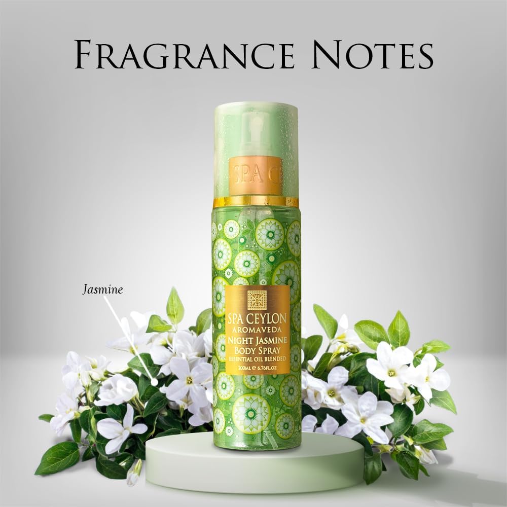 Amazon.com : SPA CEYLON Night Jasmine Body Spray – Natural