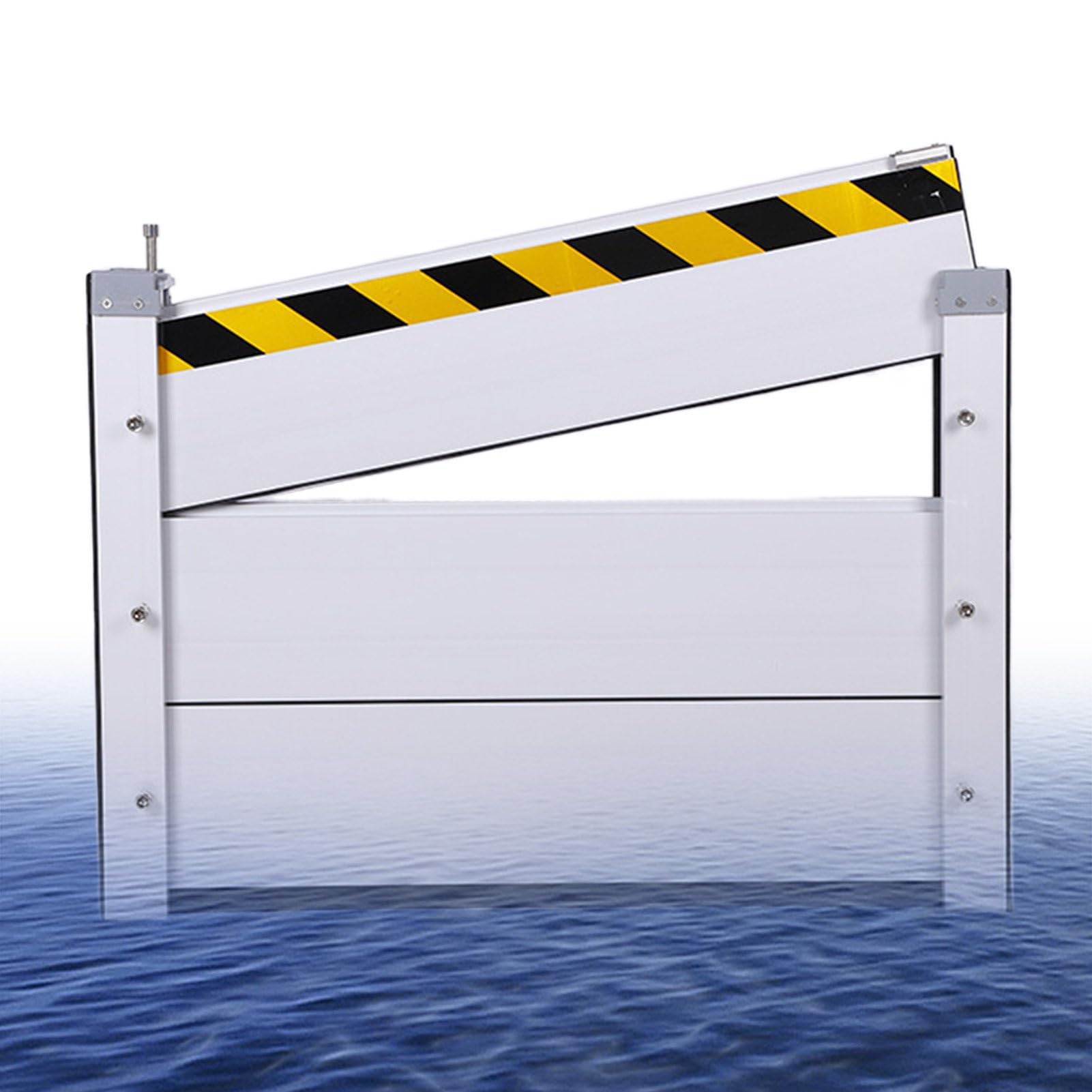 Barrière de protection contre les inondations pour sécuriser un garage inondable