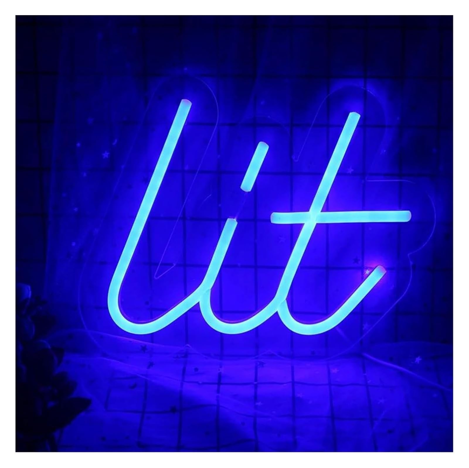 Insegne al neon, luci a LED, insegne luminose in acrilico, lampade con lettere per decorazioni artistiche