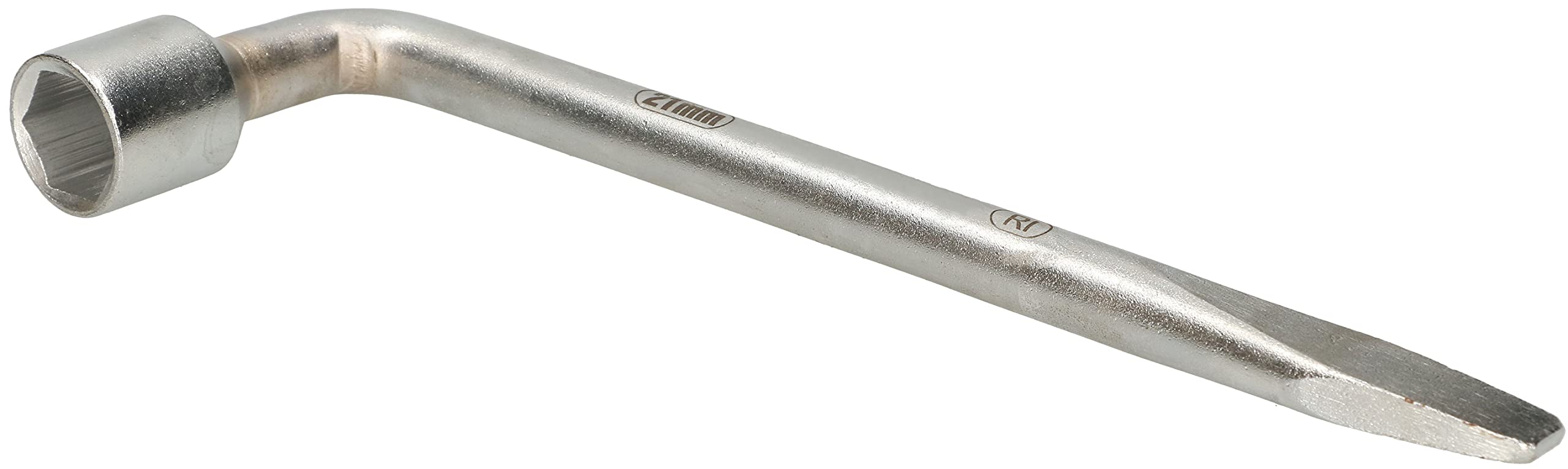 KOTARBAU® - Chiave per ruote dell’auto curva in acciaio al carbonio cromato, 21 mm