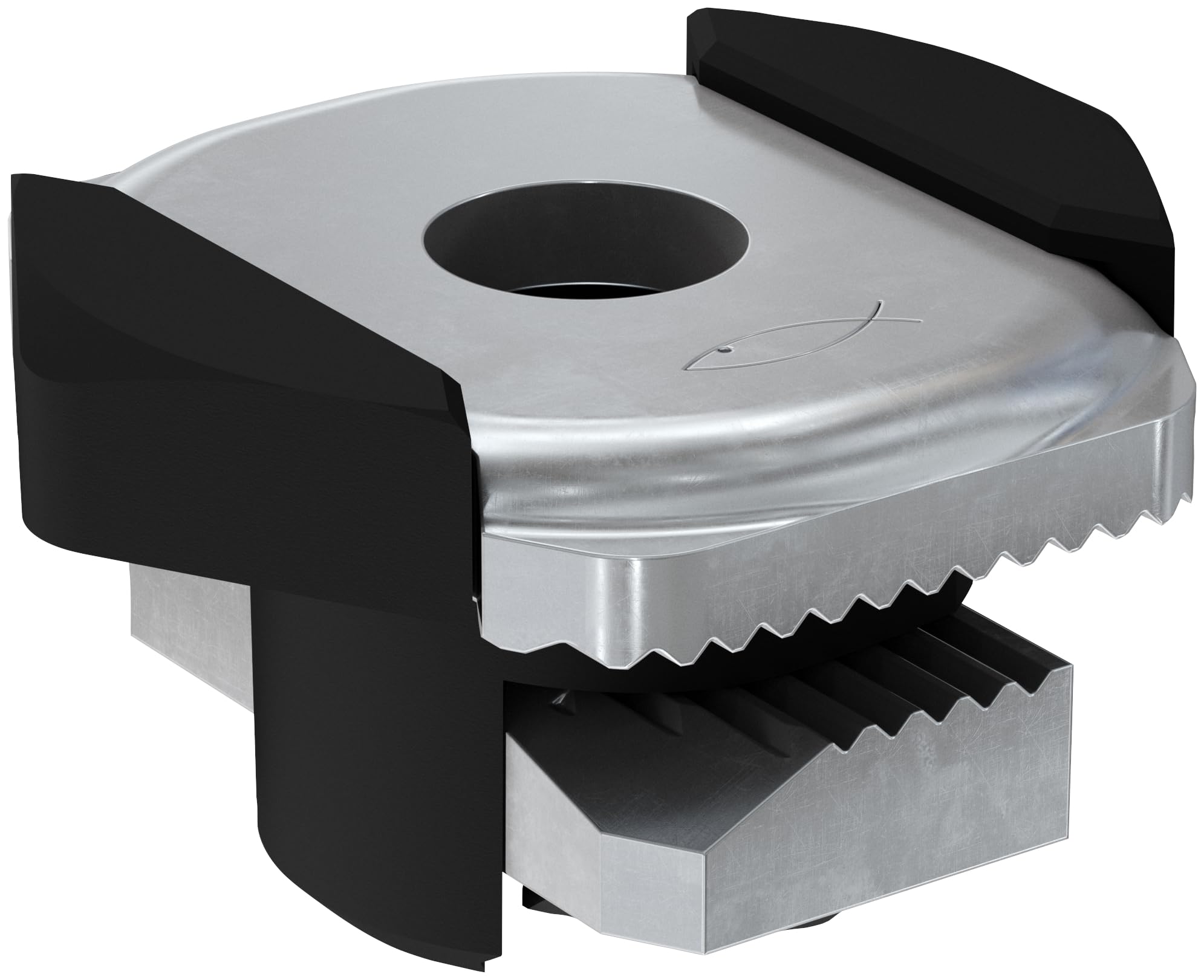 Écrou FSM Clix M6 Fischer verrouillage instantané pour rail de montage