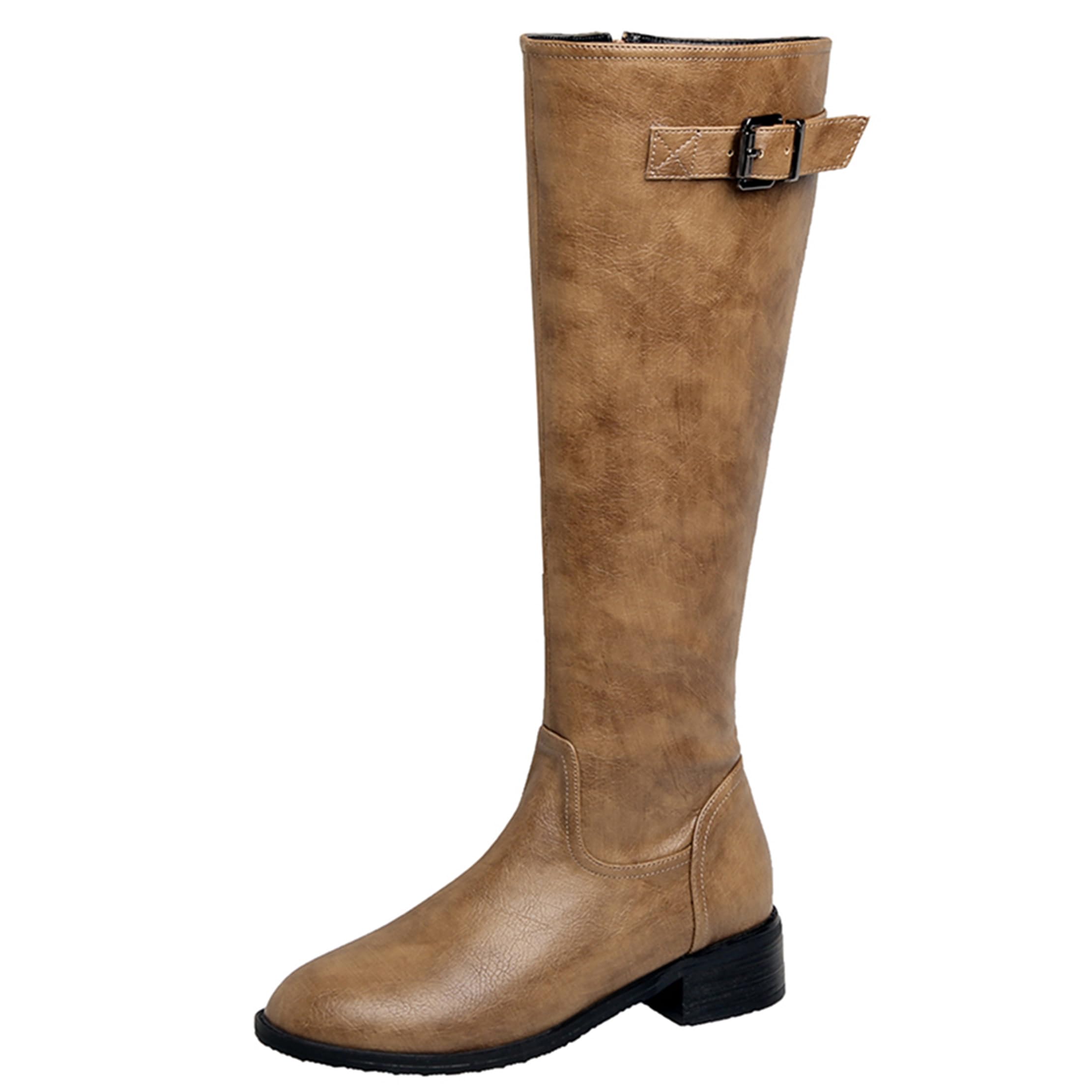 Women Winter Fashion Knee High Comfort Riding Boots