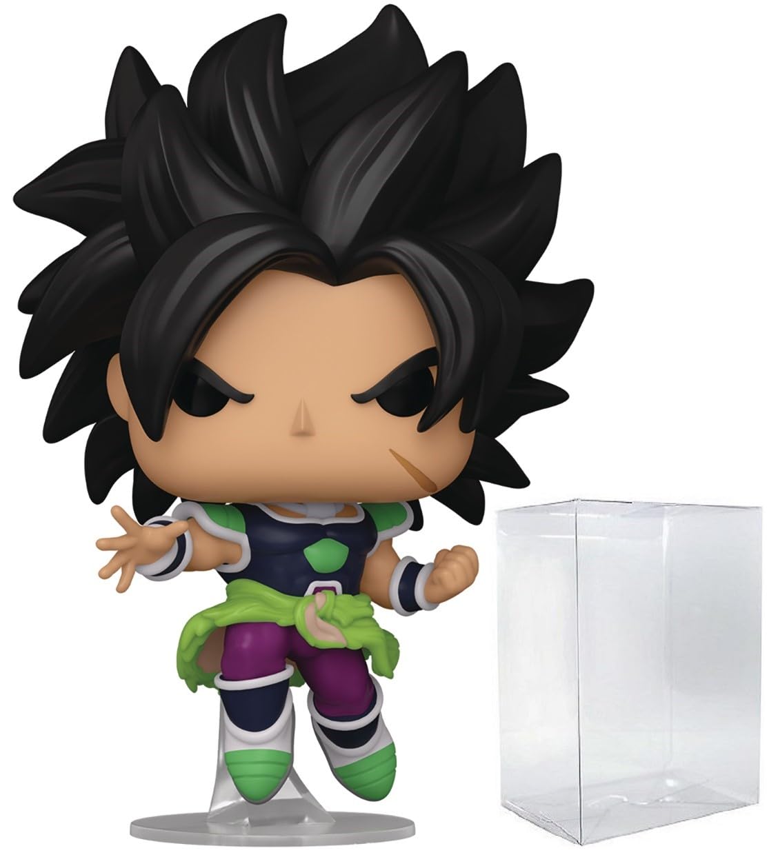 POP Anime: Dragon Ball Super Broly - Broly Funko Vinyl Figure (Bundled with Compatible Box Protector Case), Multicolor, 3.75 inches