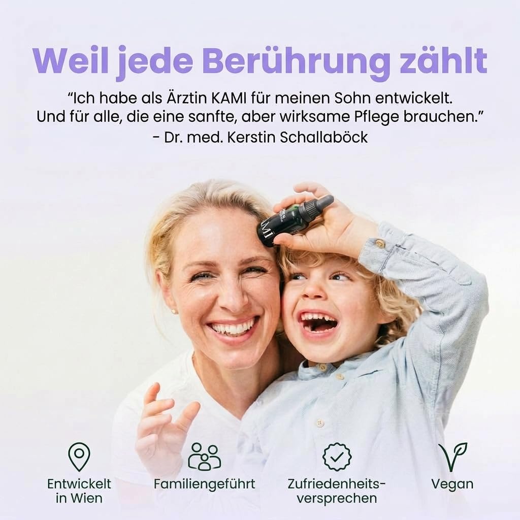Pflegendes Wasch-Fluid - rückfettende Waschlotion für empfindliche & trockene Haut - milde Reinigung für Gesicht & Körper - vegan - für Babys ab 3 Monaten & Erwachsene