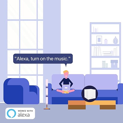 Miniatura 5 de Tenda Nova Mesh WiFi System MW12 - Cubre hasta 4000 pies cuadrados - Sistema de malla WiFi AC2100 de tres bandas para todo el hogar - Enrutador de