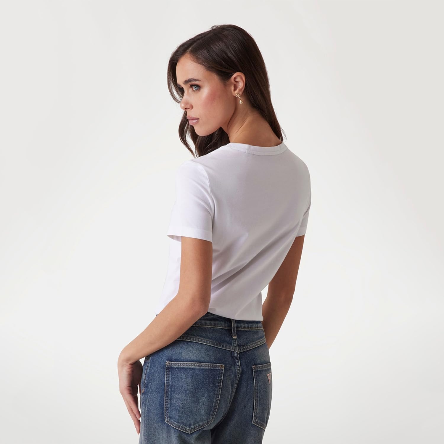 Guess Tops & Tee Shirts-Tee Shirt-Guess Jeans T-Shirt Femme (Lot de 1)