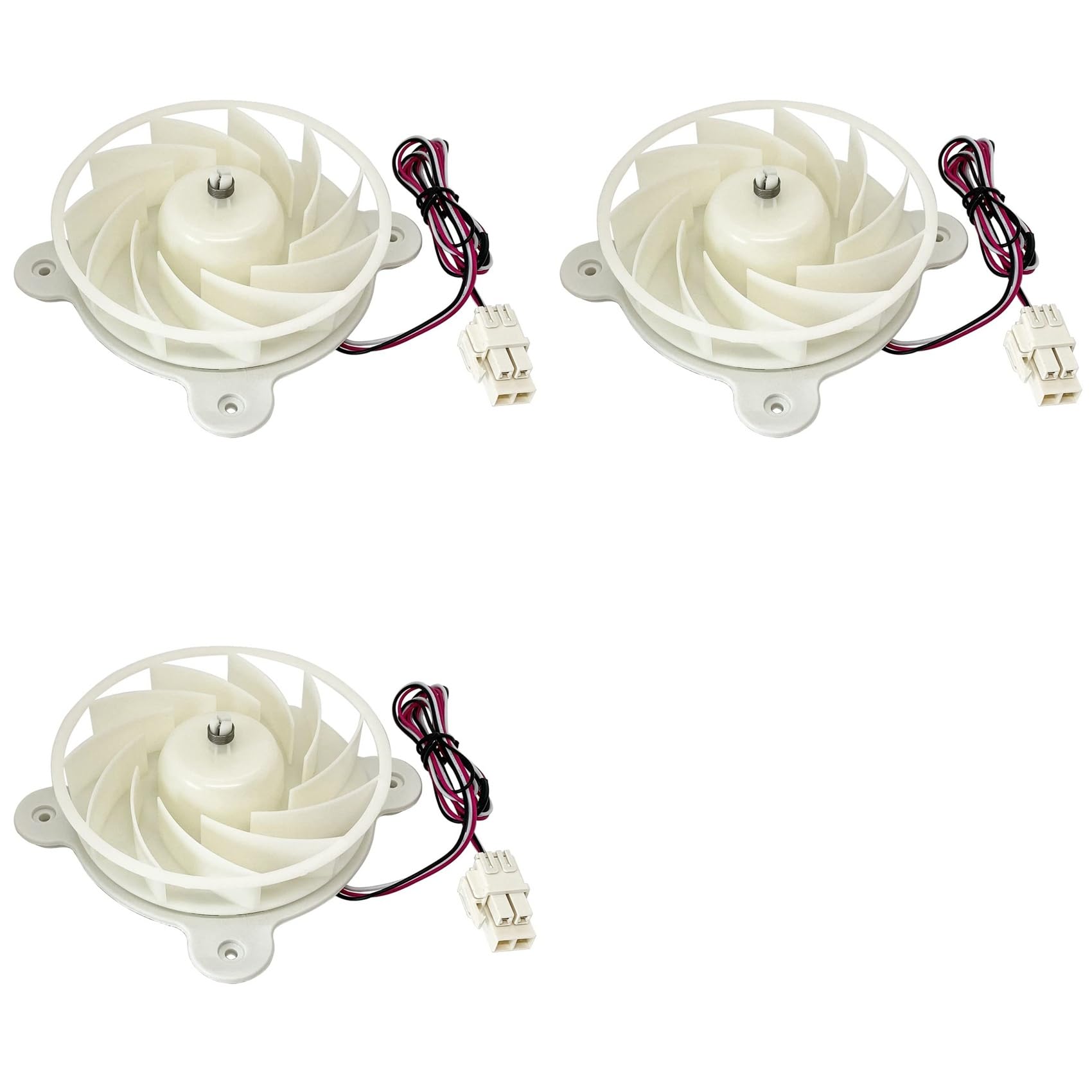 Hndhbfgrt 3X DA31-00287B DC12V Refrigerator Evaporator Fan Motor for Refrigerator Freezer Fan DA96-00968A DA31-00334A PS9494284