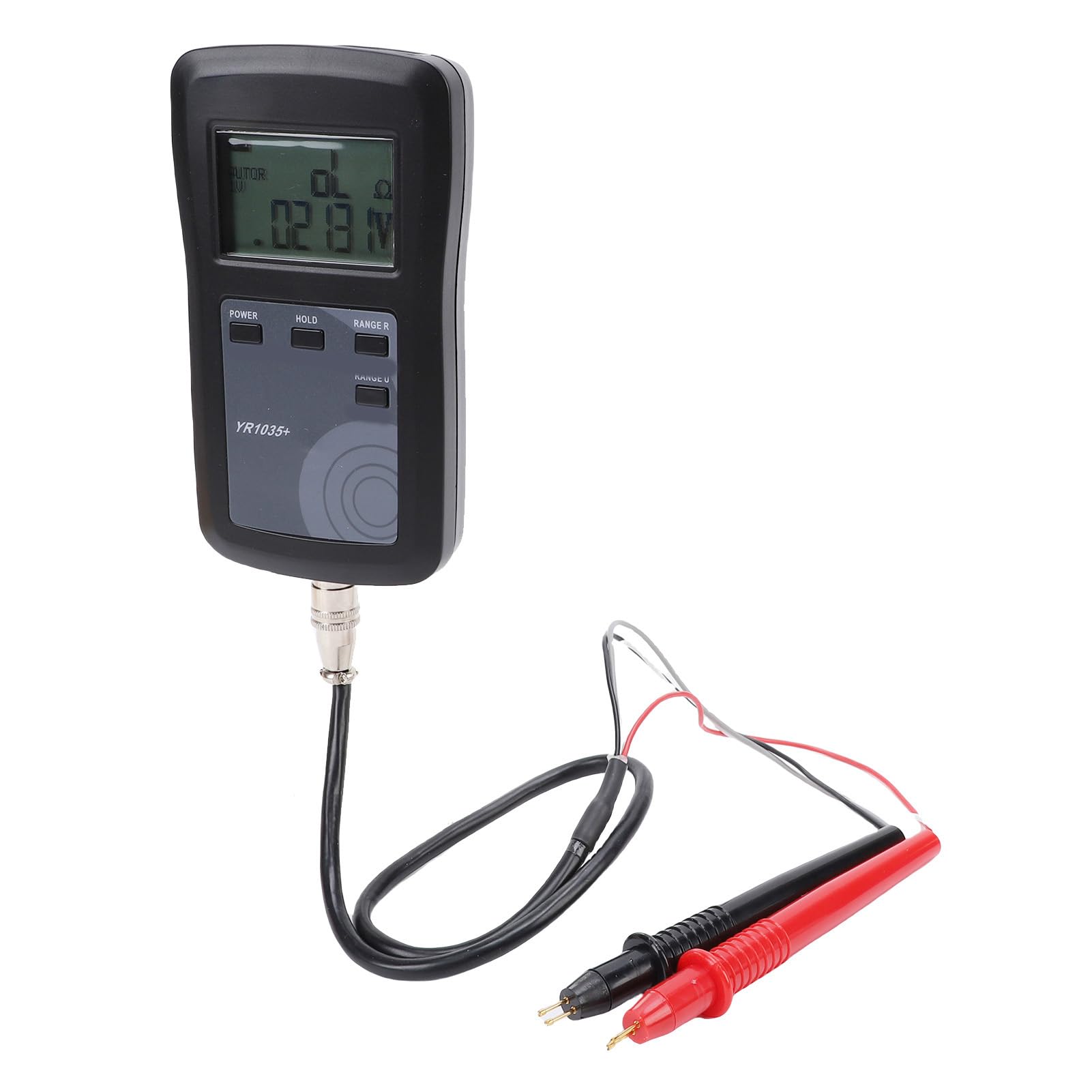 Sonew Probador de Batería Digital Sinusoidal de CA de 4 Hilos Verdadero Analizador de Medidor de Voltaje de Ohmios Interno para Baterías de Iones de Litio Ni-MH Ni-Cd con Función ZR e Interfaces de
