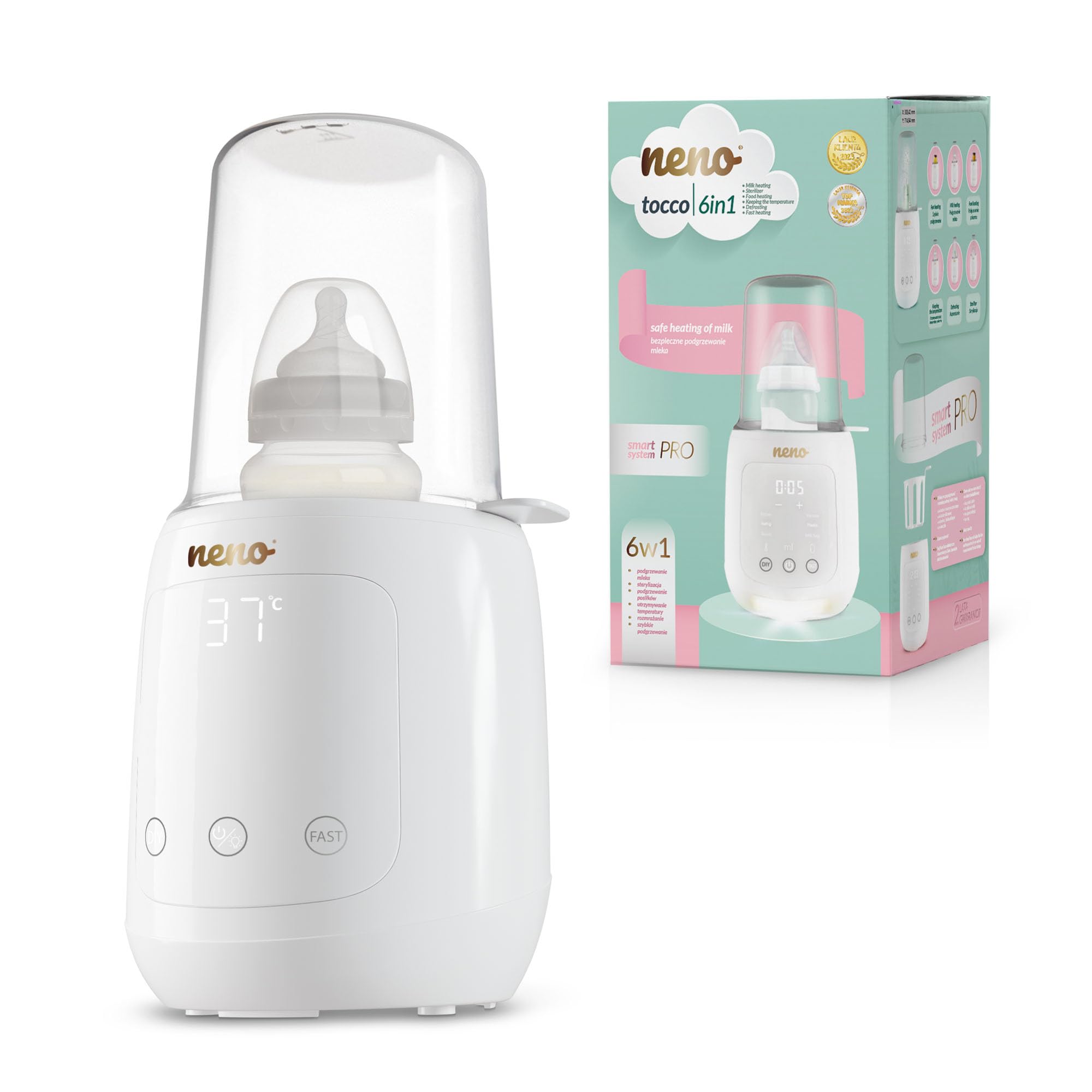 Neno Tocco - Sterilizzatore e riscaldatore 6 in 1, sbrinamento, riscaldamento