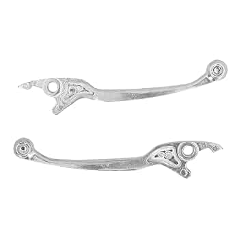 TABLZONE 2Pcs Motorcycle Brake Clutch Lever Set Black Aluminum Alloy For Smooth Control