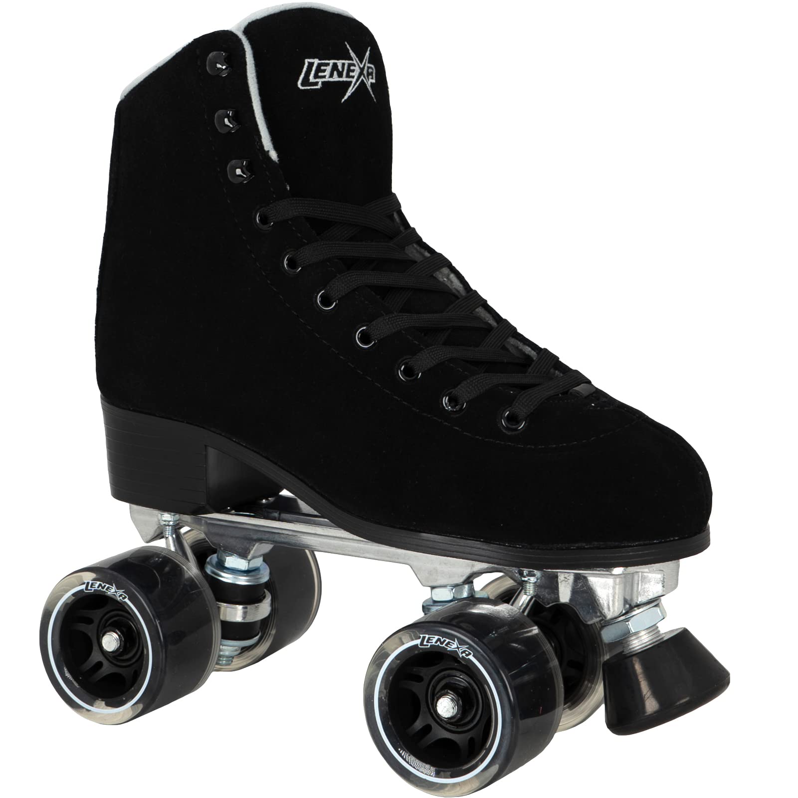 Lenexa Shadow Quad Rink Roller Skates for Indoor/Outdoor | Stylish and Comfortable Quad Skates for Women, Men, Boys and Girls - Unisex