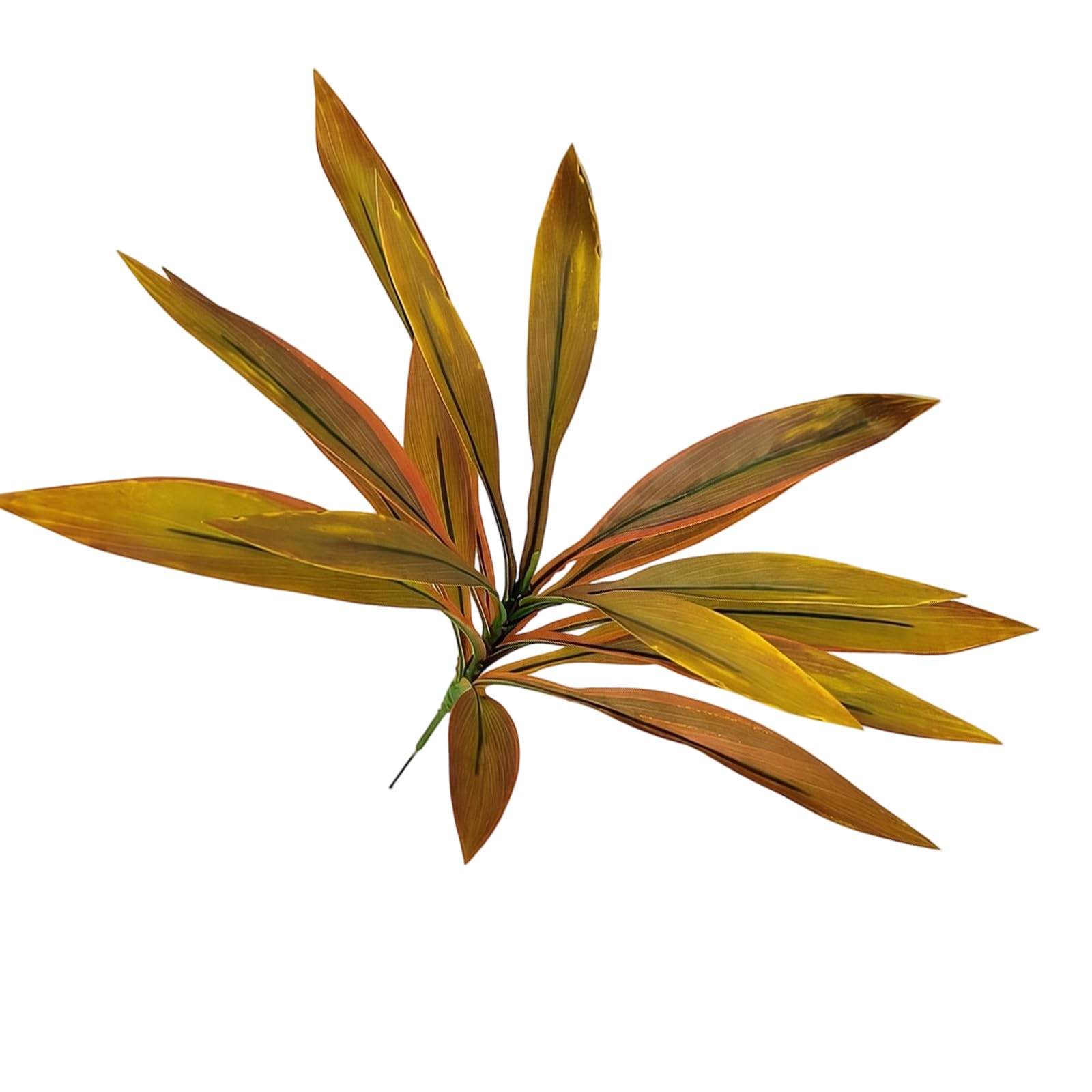 Hsyzygian Printed Artificial Brazilwood Dracaena Leaves Realistic Indoor Tree Perfect for Home Decors and Commercial Space Realistic Brazilwood Foliage