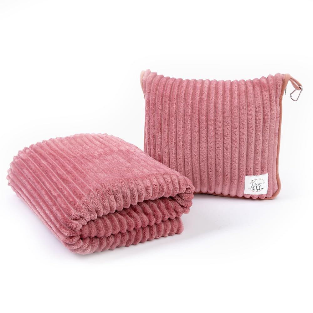 Amazon.com: Premium Travel blanket pillow - XL 50