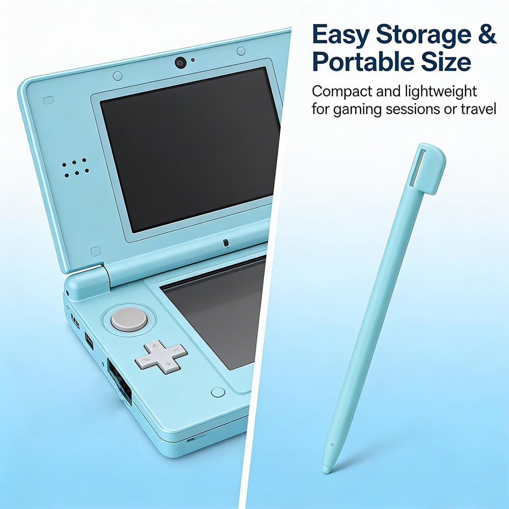 Stylus Pen for DS Lite, Replacement Touch Screen Pens Compatible with Nintendo DS Lite NDSL DSL, Plastic Gaming Stylus for Handheld Console, Screen Safe & Easy Storage (8) — view 6