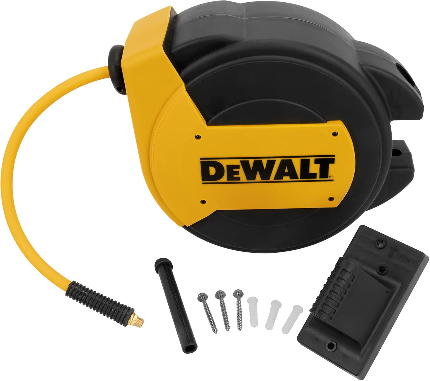 DEWALT 3/8 in. x 50 ft. Enclosed Air Hose Reel