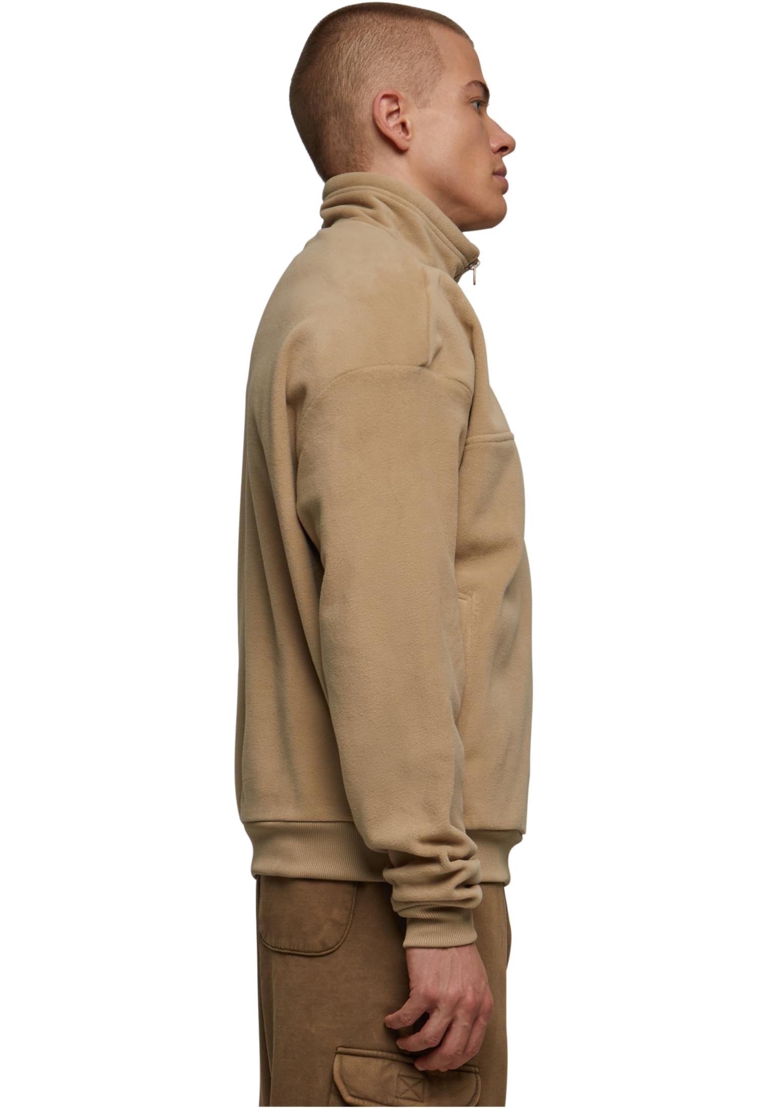 Urban Classics Bluza sportowa Mężczyźni Basic polar Troyer