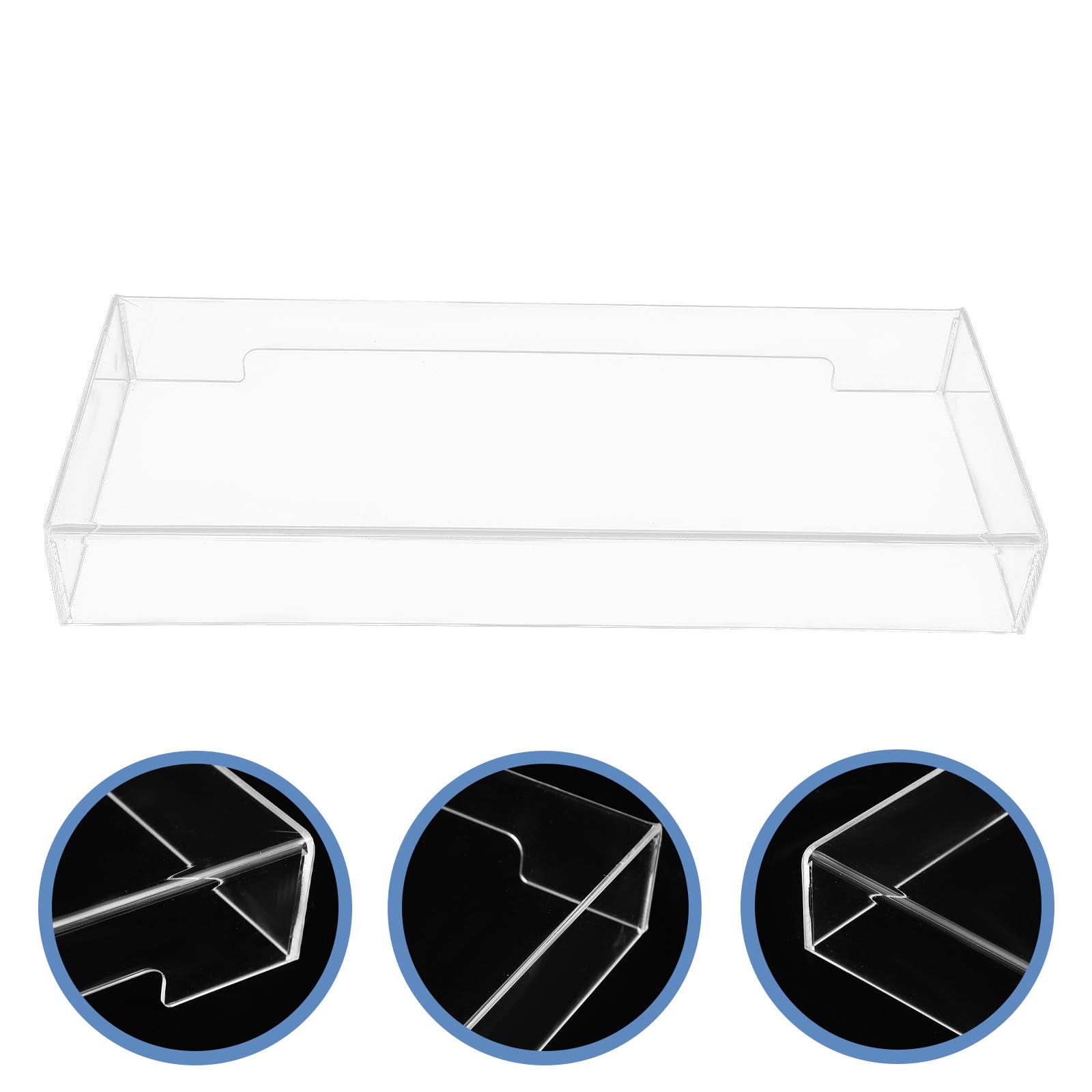 NUOBESTY Funda Protectora y Desmontable para Teclado Acrílico Transparente Protección contra Polvo y Golpes Cubierta Adecuado para Uso Doméstico