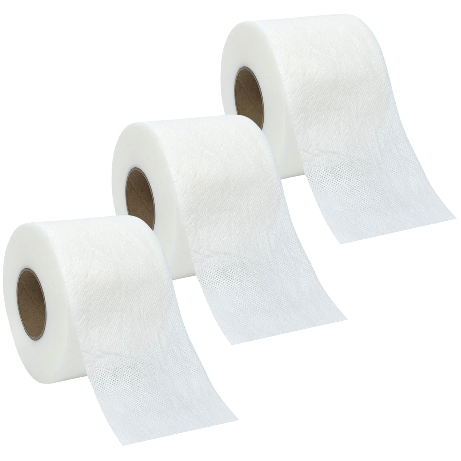 3 Rolls Diagonal Scrap Tape for Quilting- Water Soluble Non-Woven Tape, 2.5 Inches 25 Yards