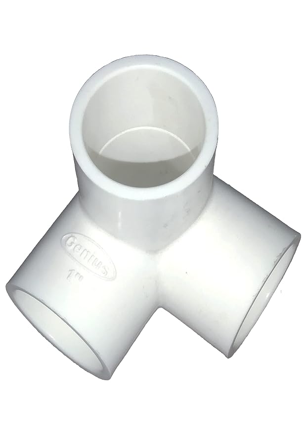 DEHRAN UPVC 3 Way Elbow 1" Inchi (32mm) Pipe Fitting for Bathroom and Kitchen in water pipe line (5)