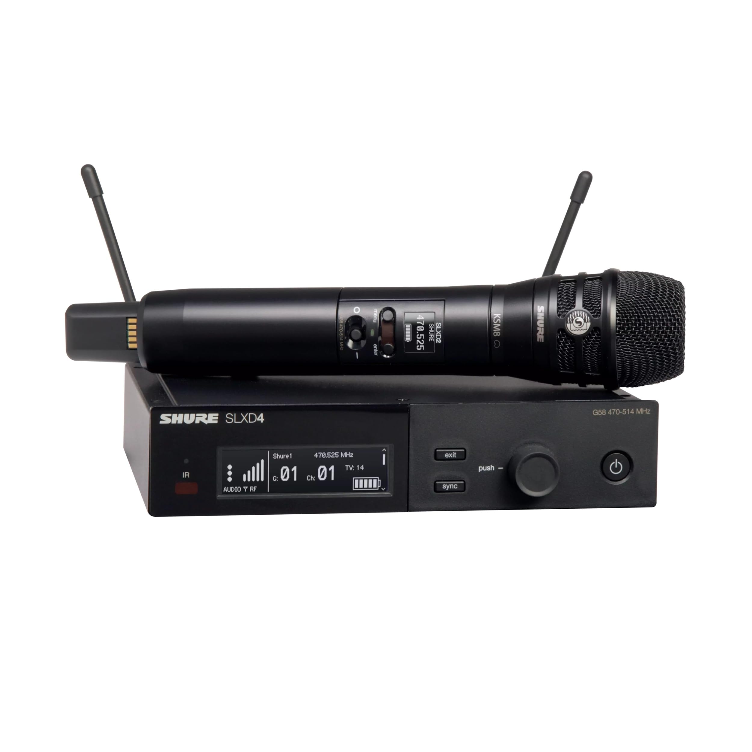 Amazon.com: Shure SLXD24/K8B Digital Wireless Microphone System