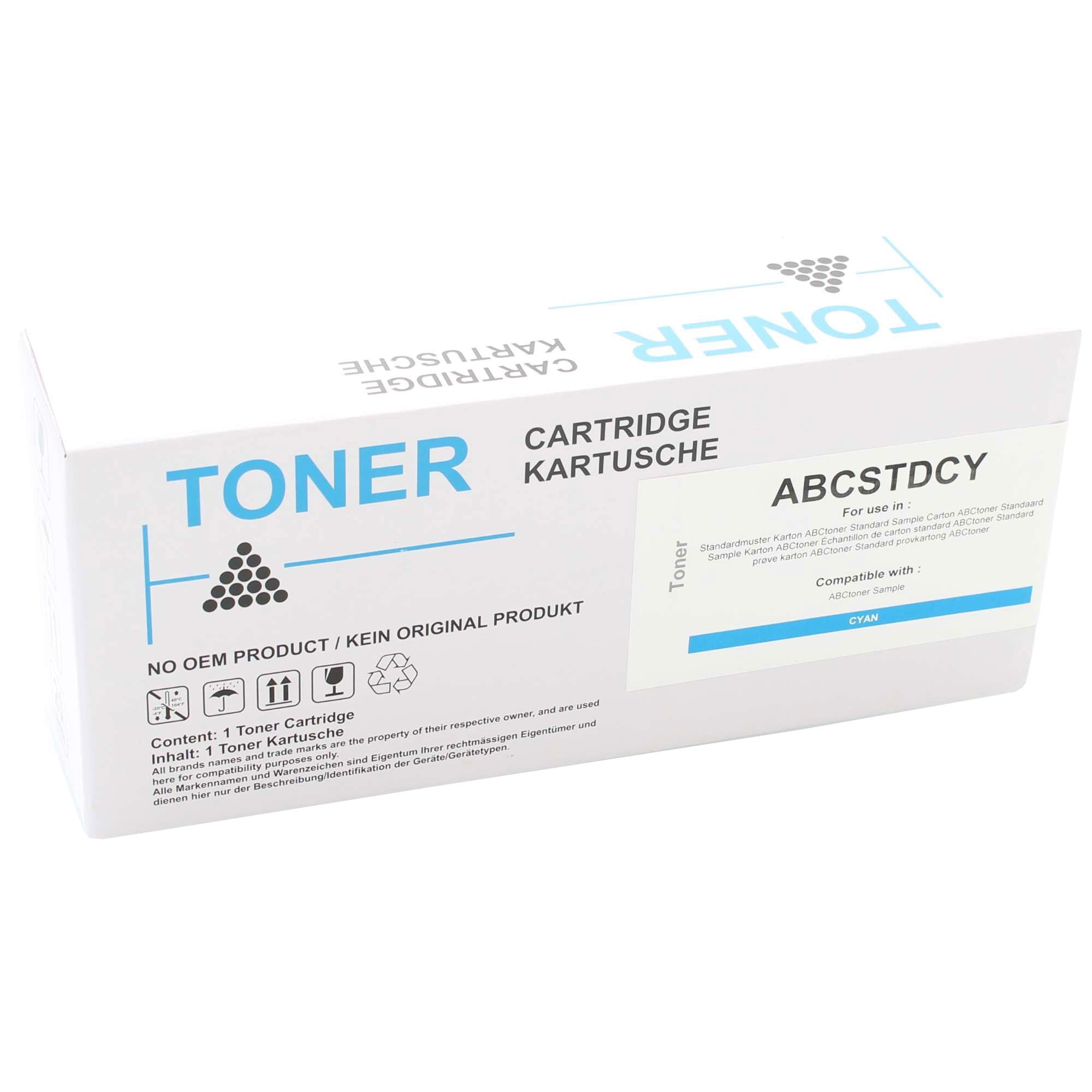 Toner kompatibel zu Utax 653010011 cyan Toner kompatibel zu Utax 653010011 cyan