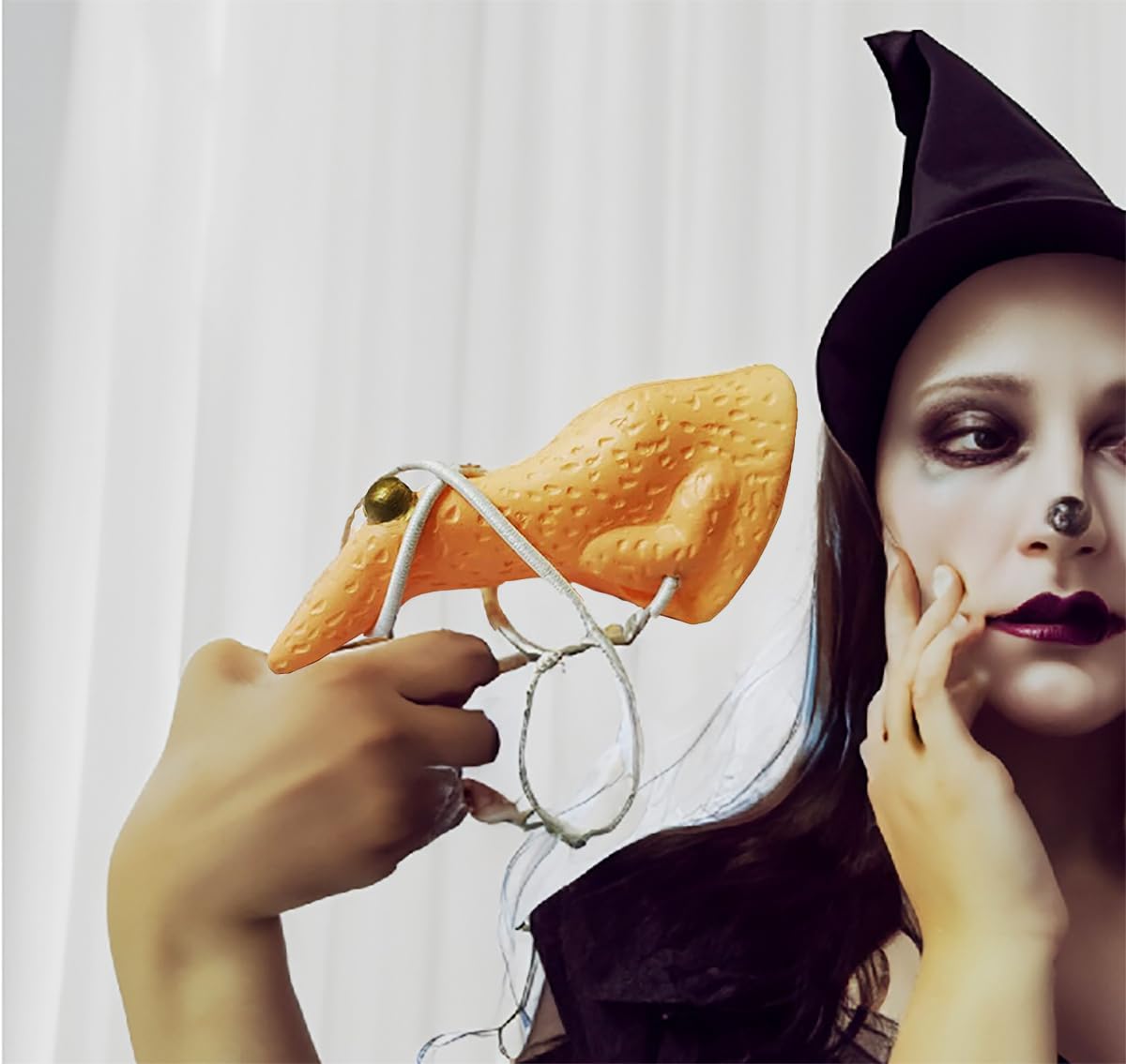 BITONA® Halloween Carnival Holiday Wicked Witch Nose Halloween Costume Accessory Girl Lady Dressing Up Nose for Halloween Supply (B09BBC8NKD) Amazon Price History, Amazon Price Tracker