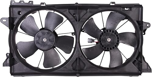 Vista 154 de Ventilador de refrigeración de repuesto para Nissan Versa Sedan 1.6L Auto (4 velocidades) y transmisión manual 2012-2019, Versa Note 1.6L MT