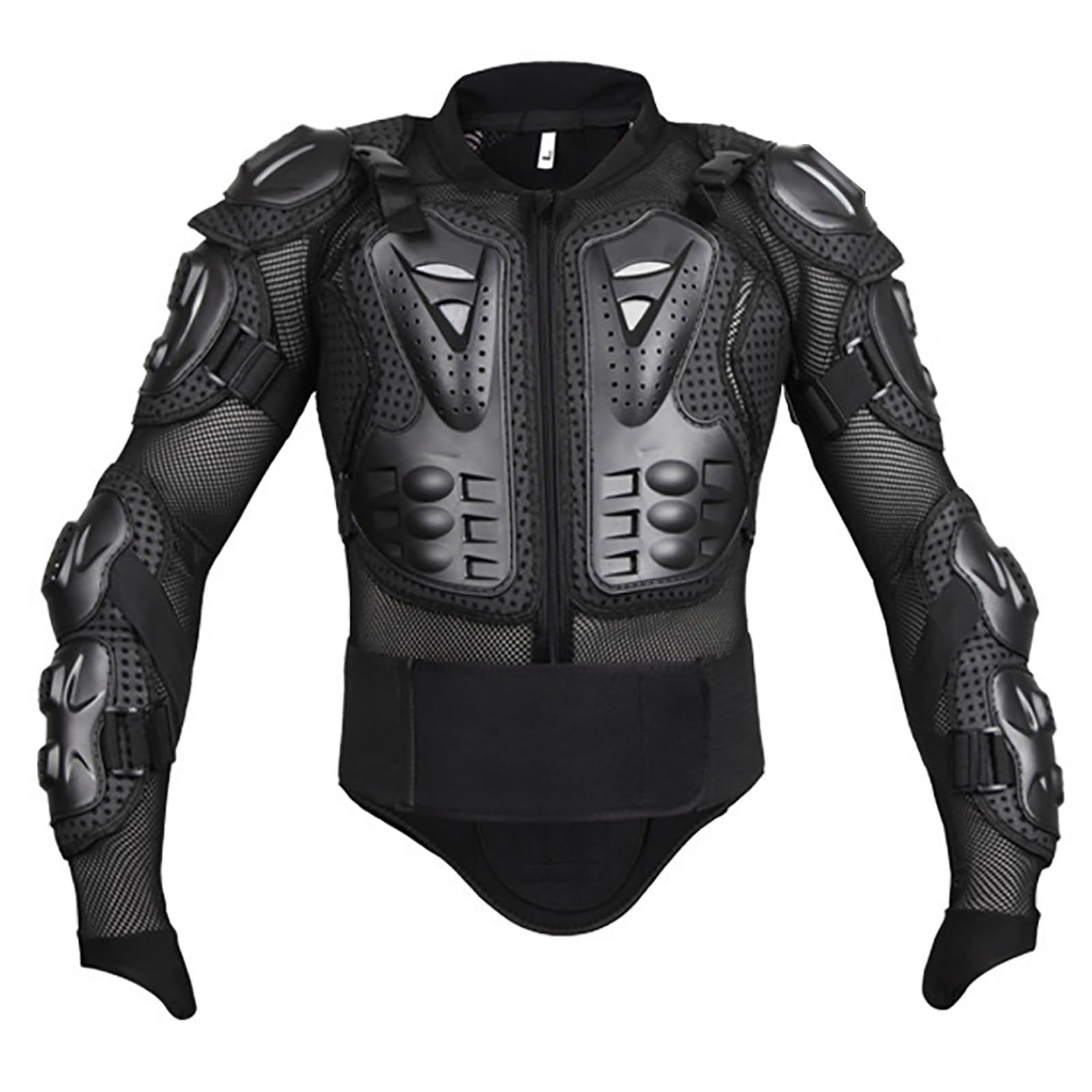 M&Catree Motorcycle Body Protective Jacket Guard Motorbike Motorcross Armour Armor Racing Clothing Protection Gear - Black, M