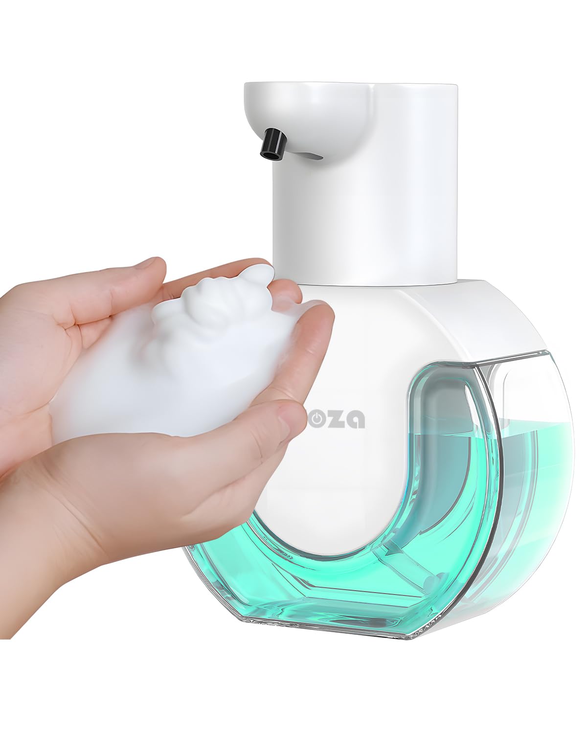 Amazon｜Froza ソープディスペンサー ハンドソープ 自動 泡 430mL 充電式 オートディスペンサー 吐出量4段階調整 壁掛け 非接触  手洗い 防水 キッチン 洗面所などに適用 日本語セリフビデオ付き｜ソープ・シャンプー用ディスペンサー - ホーム＆キッチン オンライン通販