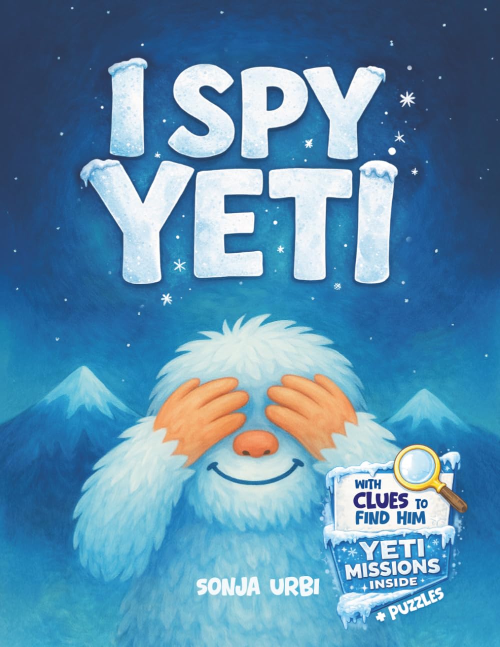 I Spy Yeti: Activity Book with Clues, Chapters & Yeti Missions | Solve Picture Puzzles, Follow Clues (Activity Book Gift for Boys & Girls)