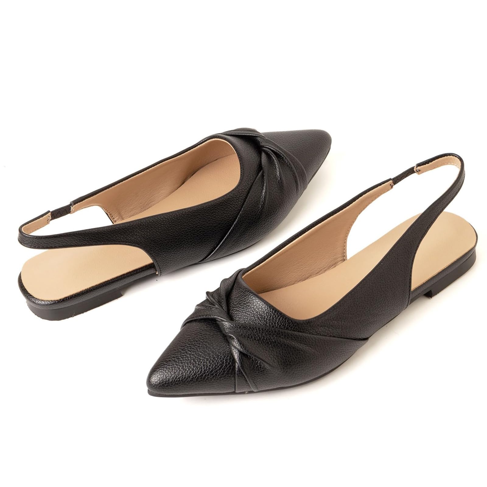 Generisch Elegante atmungsaktive Ballerinas für Damen mit Schnürung ideale leichte Mary-Jane-Schuhe Hineinschlüpfen im Bequeme sportliche Tanzflats für den Alltag