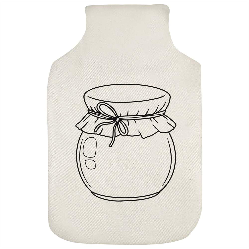 'Round Jar' Hot Water Bottle Cover (HW00039930)