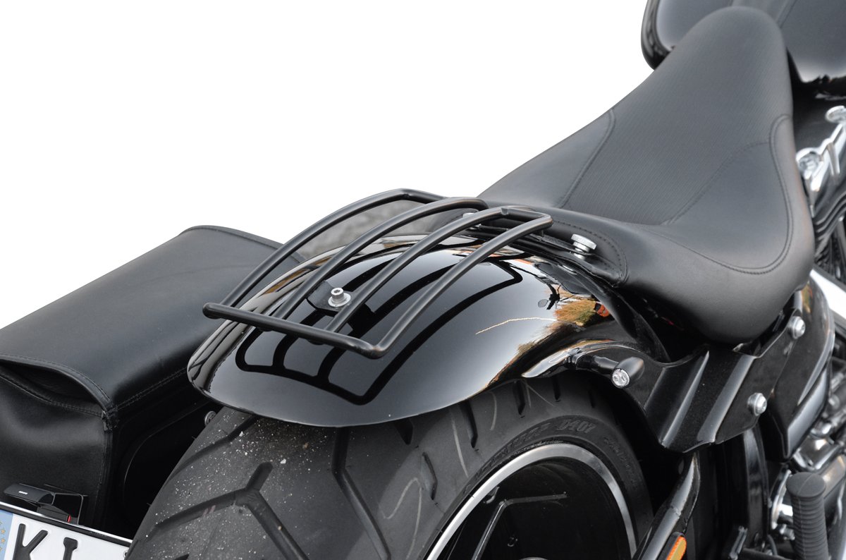 Gepäckträger kompatibel mit HD Harley Davidson Softail (2007-2017) & Cruiser (2018-) jeweils mit Solositz