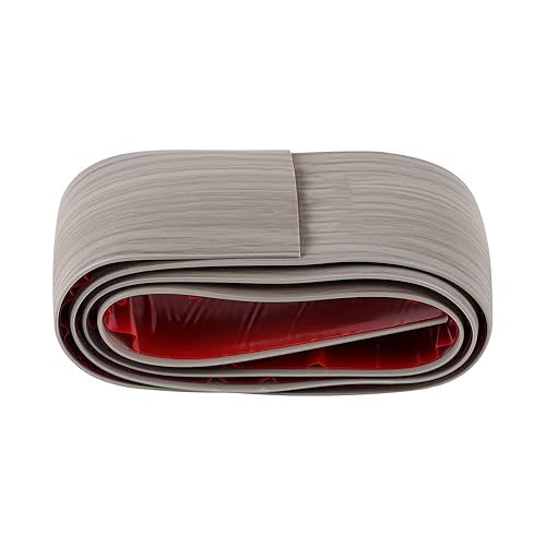 Miniatura 6 de Tira de transición de piso de PVC flexible, transiciones de suelo autoadhesivas de 2 pulgadas de ancho, tira divisora plana de vinilo elegante para