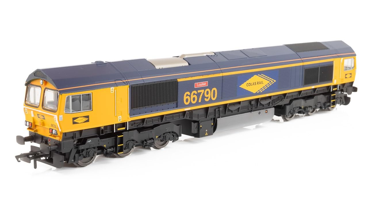 Hornby R30533TXS RailRoad Colas Class 66 Louise 66790 - Sound Fitted Railway Locos