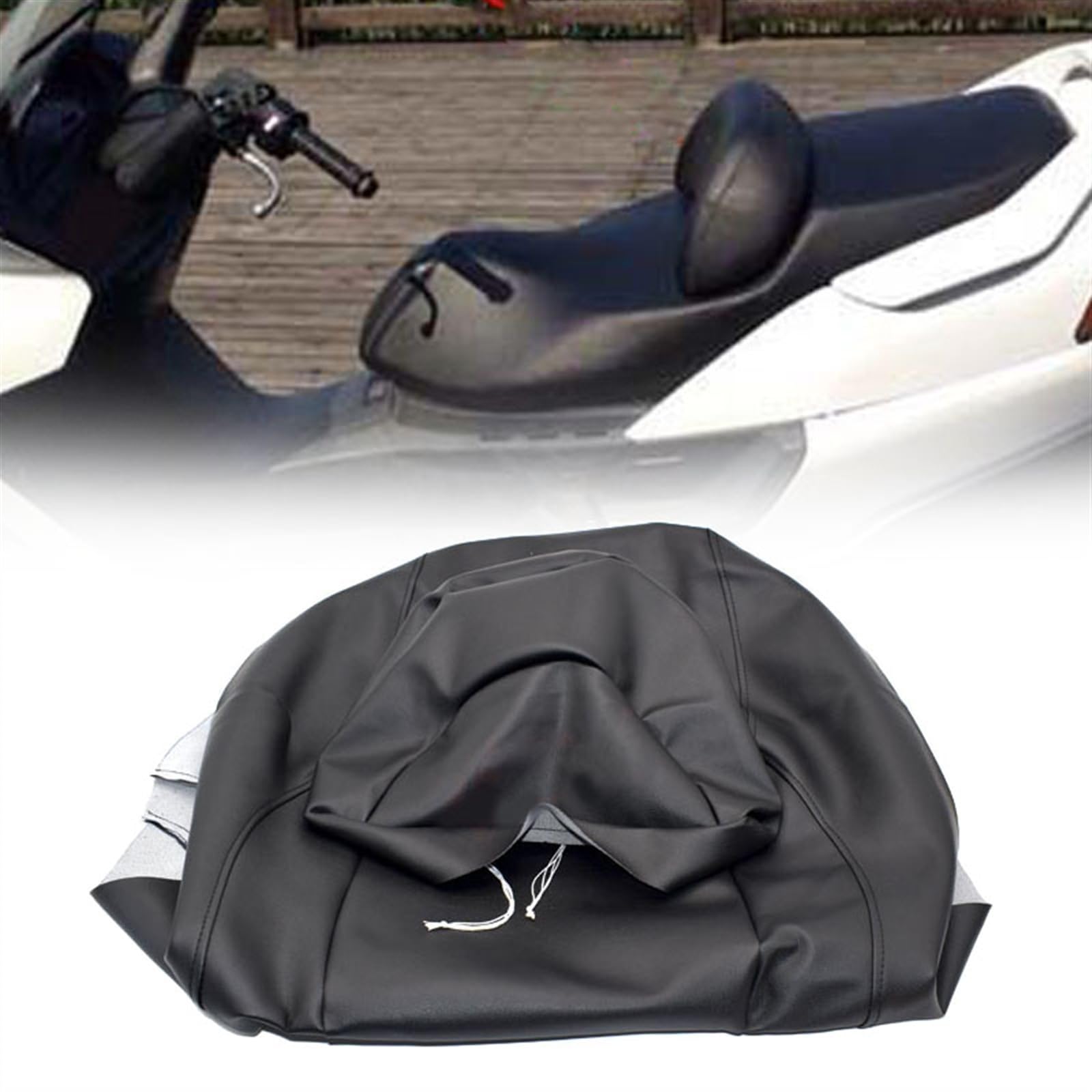Housse de siège Majesty 250 en cuir PU épais pour scooter Yamaha YP250