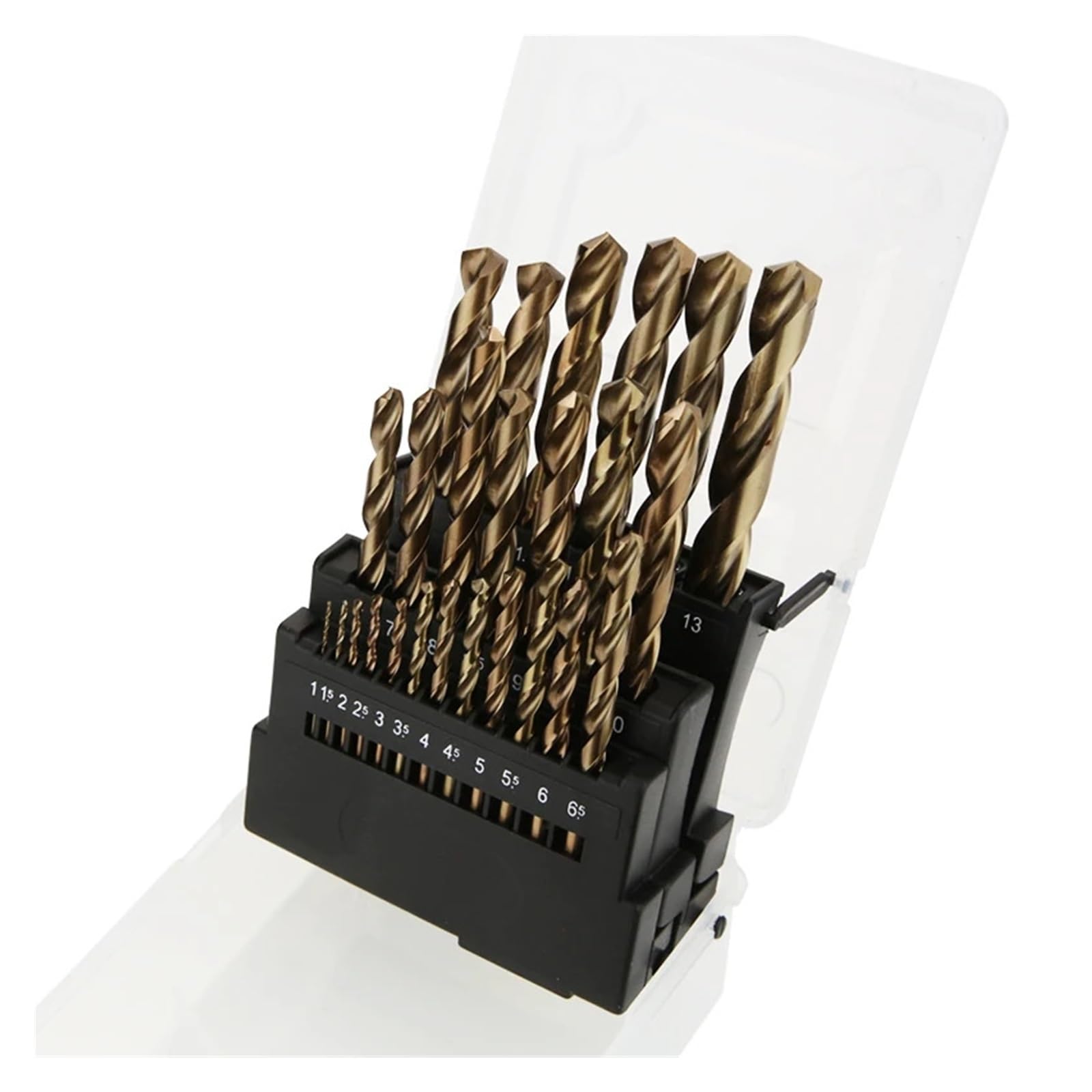 Juego De Brocas Helicoidales De Acero Cobalto M35