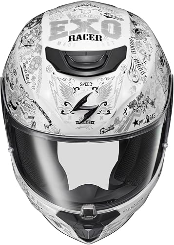 Miniatura 3 de ScorpionEXO R330 - Casco integral de motocicleta con visera Pinlock Ready y bolsillos para altavoz listos para Bluetooth, aprobado por DOT y ECE,