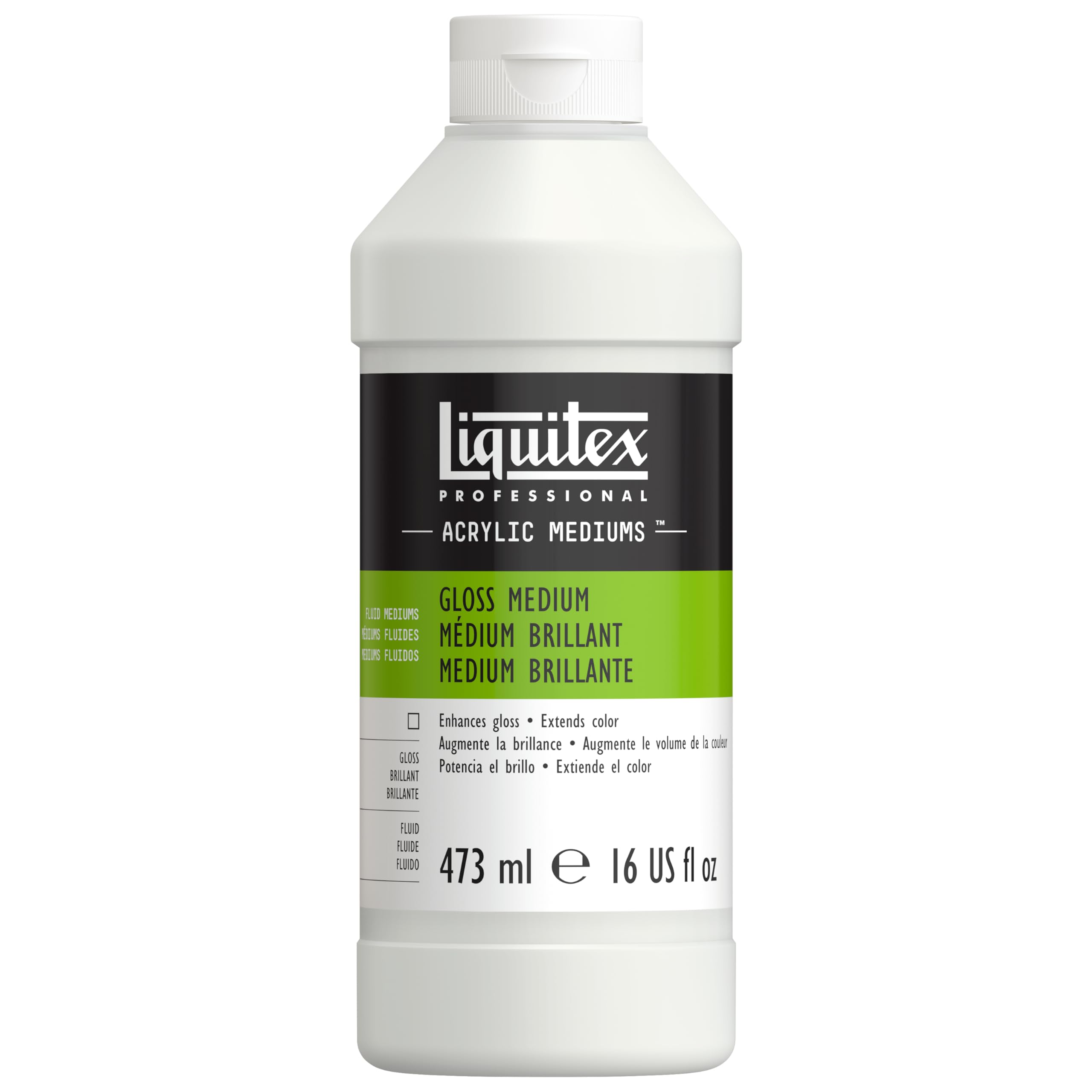 Liquitex Professional Acrylic Medium for Acrylic Paint, Gloss, 473 ml