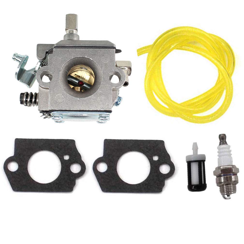 AISEN Carburetor for WA-2-1 11131200602 030 031 031AV Paramount PLT2145 Weed Eater LT7000 GTI17LE GTI52 SST45 Poulan 112 DPT112 Fuel Line Filter Spark Plug