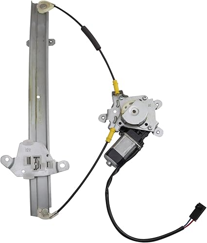 Vista 255 de TRQ Regulador de Elevalunas Eléctrico Trasero Izquierdo y Conjunto del Motor del Lado del Conductor Compatible con Chevrolet Cruze 2012-2015 2016