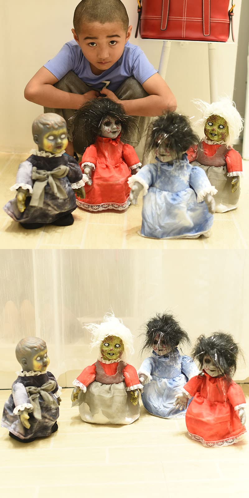 Amazon | ハロウィン 装飾 飾 怖い おもちゃ ゴーストベイビー 少女 