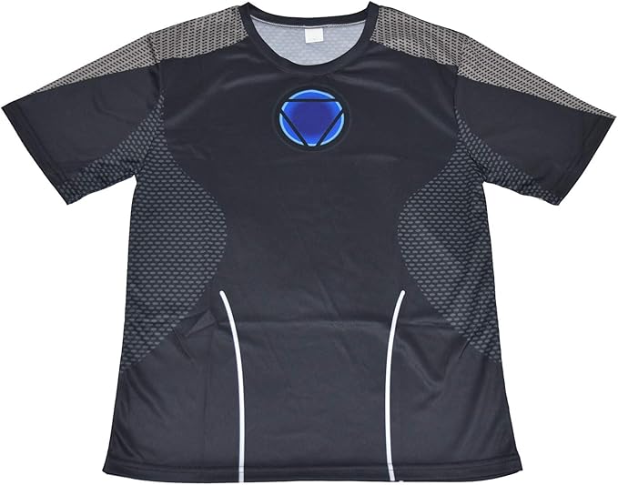 Amazon Co Jp Modela アイアンマン Iron Man Tシャツ 吸汗速乾 フィットネストレーニング 運動スポーツ 伸縮 半袖 Xxl 服 ファッション小物 Amazon Co Jp Modela アイアンマン Iron Man Tシャツ 吸汗速乾 フィットネストレーニング 運動スポーツ 伸縮 半袖 Xxl 服 ファッション小物
