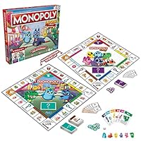 Monopoly Junior, the Classic Board Game for Children from 4 Years, 2 Sided Game Plan - Easy to Understand Yet Exciting for the Family